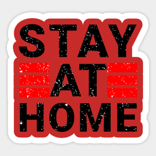 stay at home Sticker